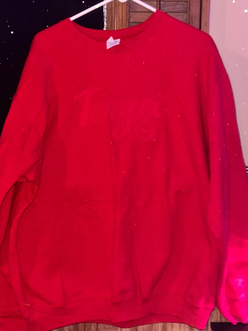 Target Bullseye Shop Red Logo Sweatshirt Size XL - excellent condition